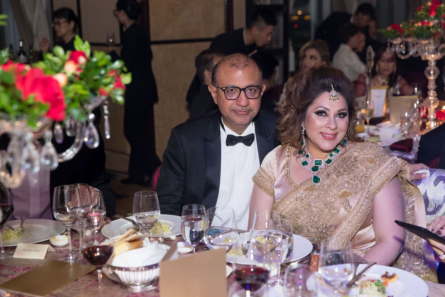 Haresh and Rina Wadhwani