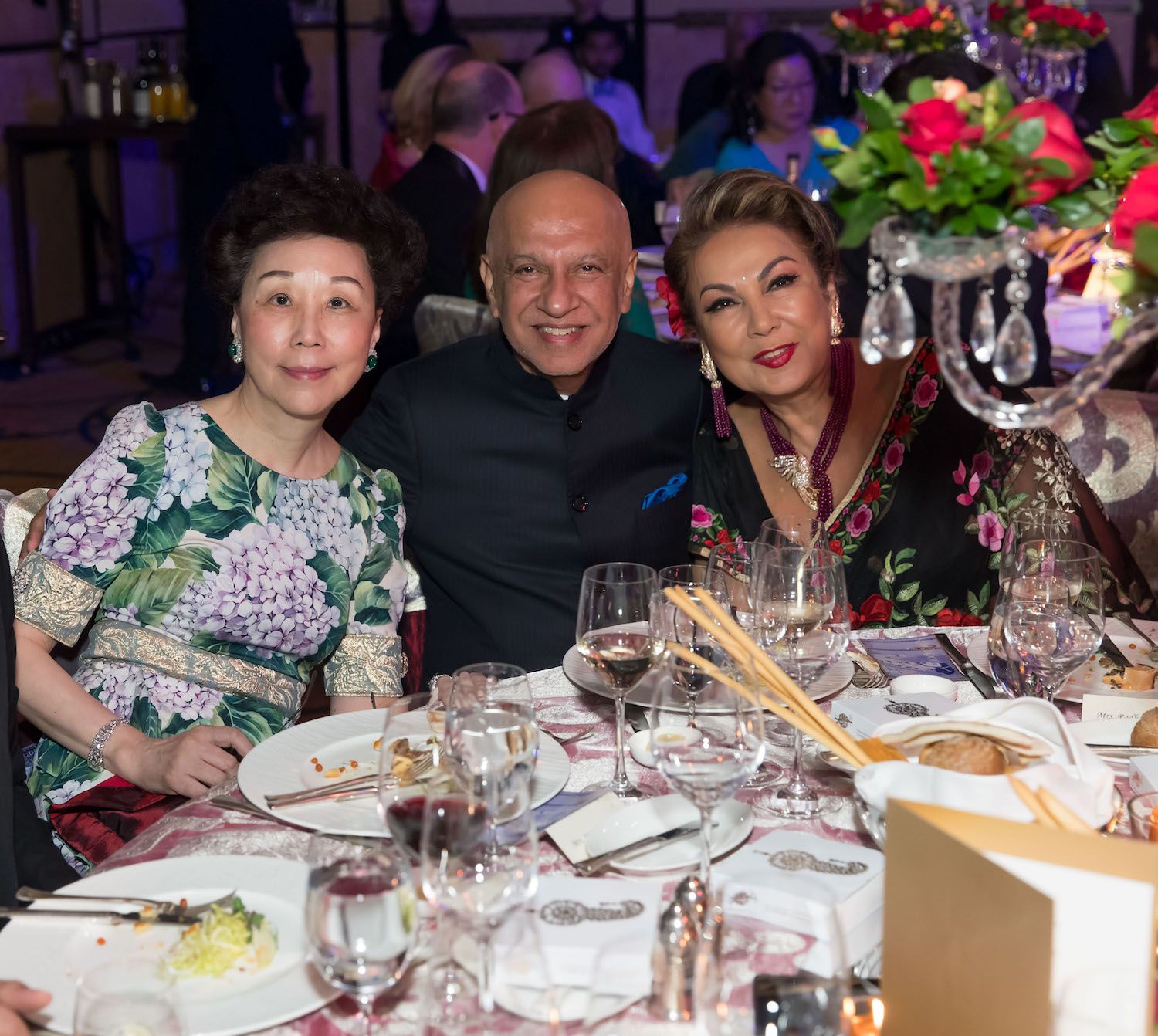 Mignonne Cheng and Sham and Radhe Chellaram