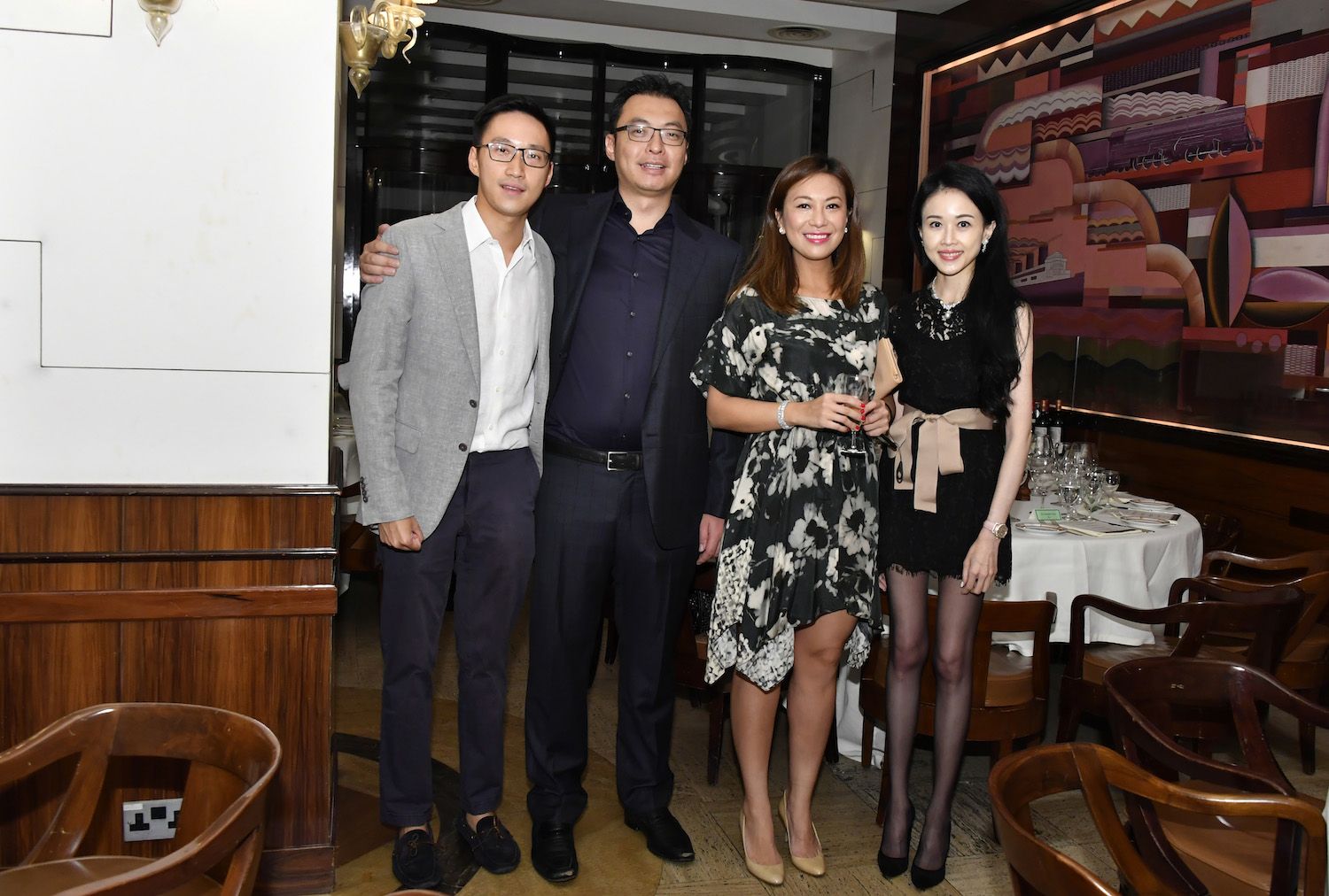 Evan Chow, William and Ophelia wong and Jacqueline Chow