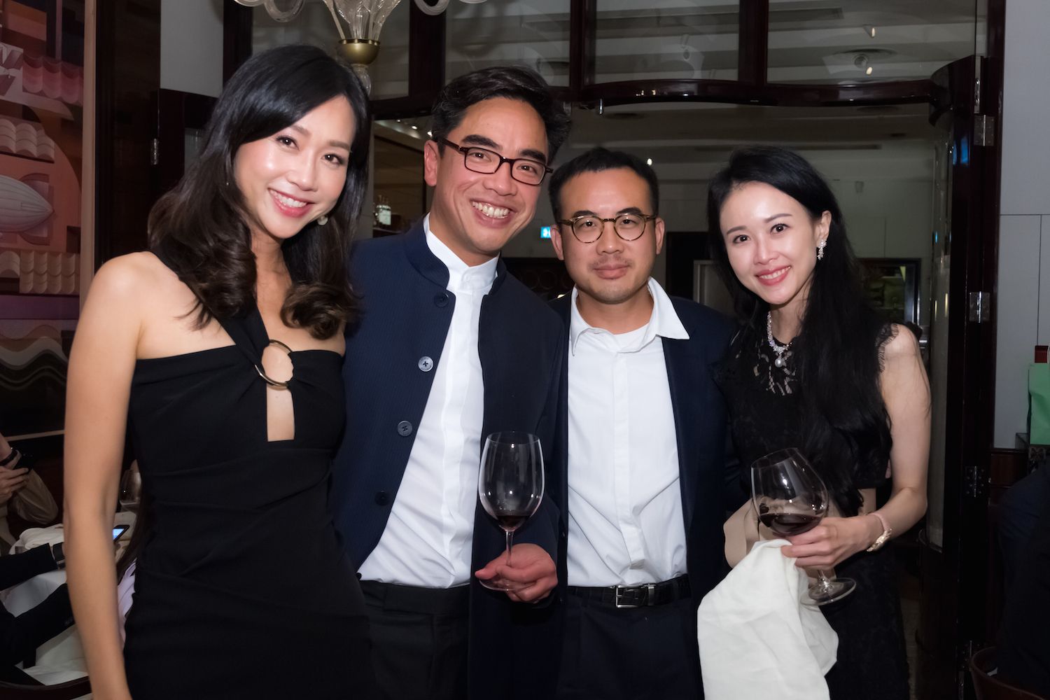 Angie and Ivan Ting, Donald Man and Jacqueline Chow
