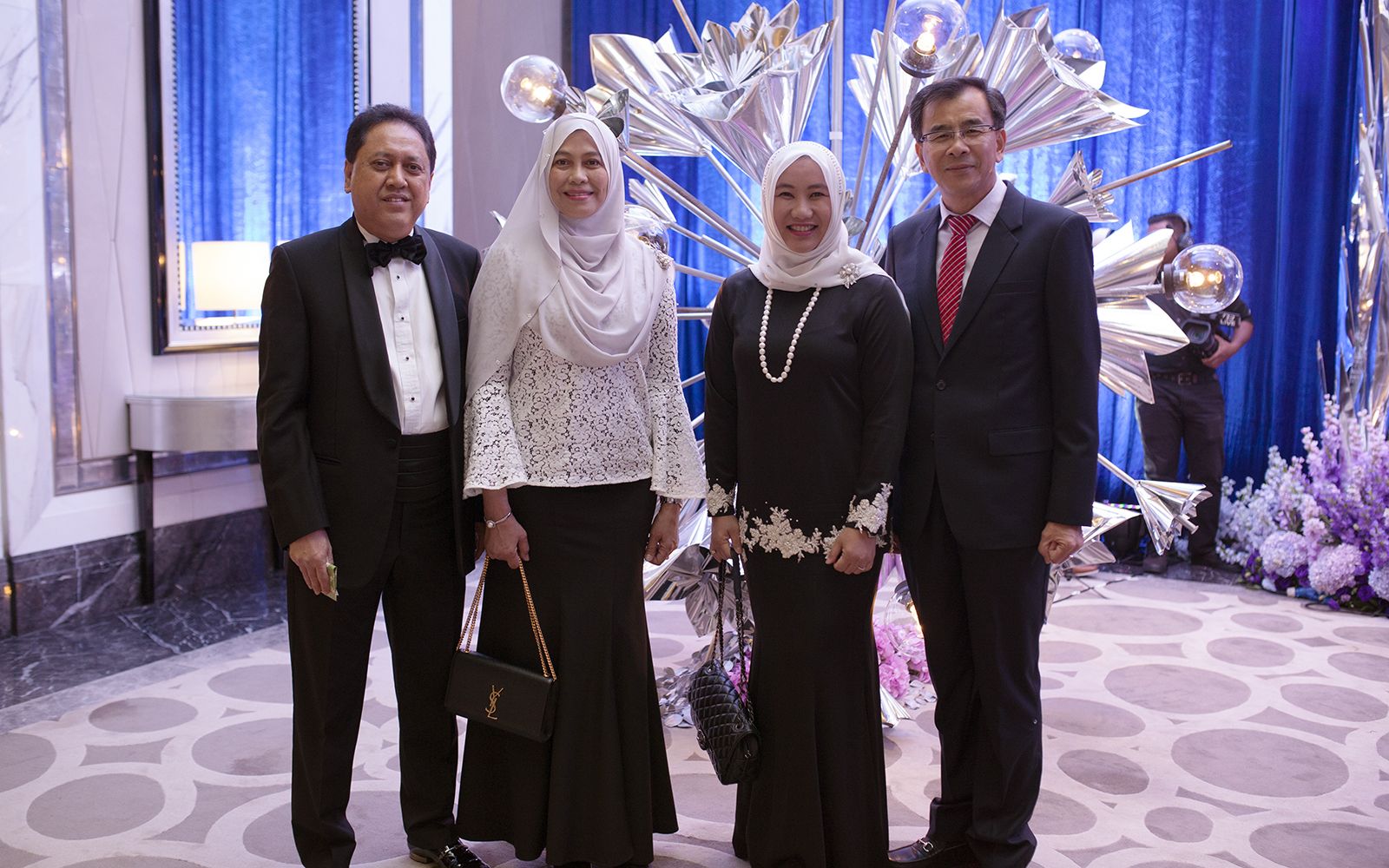 Syed Abu Hanifah, Sharifah Zuraina Bt Syed Zainol Rashid, Datin Ungku Ashiela and Datuk Wira Roslan Abdul Rahman