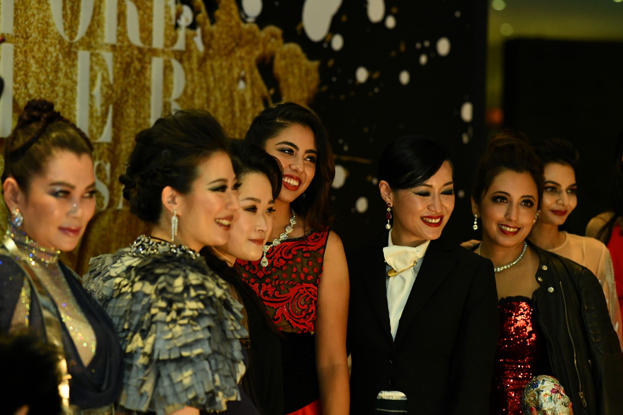Susanna Kang, Stephanie Lee, Lam Tze Tze, Shaila Hiranandani, Nina Ng, Dimple Aswani, Shabnam Arashan