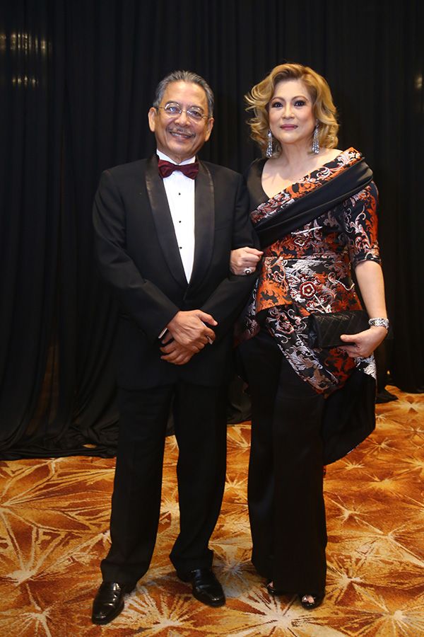 Datuk Wan Fusil Wan Mahmud and Datin Jude Khadijah