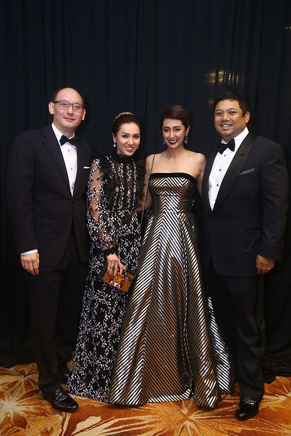 Dato' Marco Low, Datin Joanna Low, Shirieene Hajamaideen and Ruben Gnanalingam