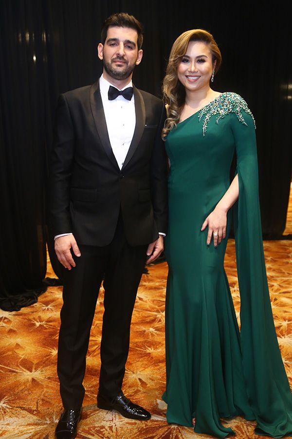 Joao Vaz and Sheena Teo