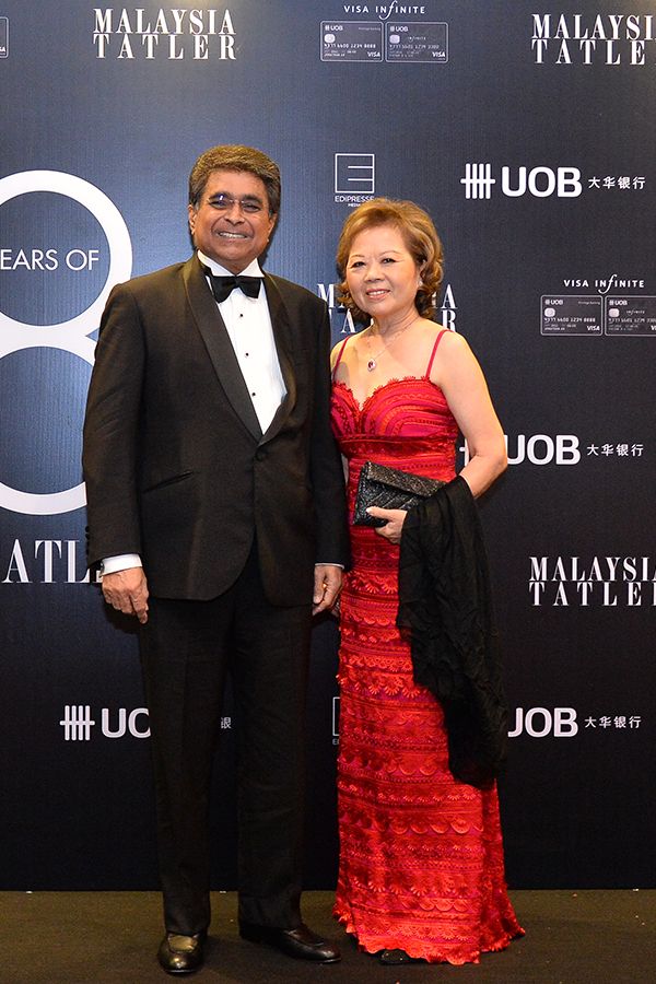 Dato' Sri Jeffrey and Datin Sri Joyce Raymond