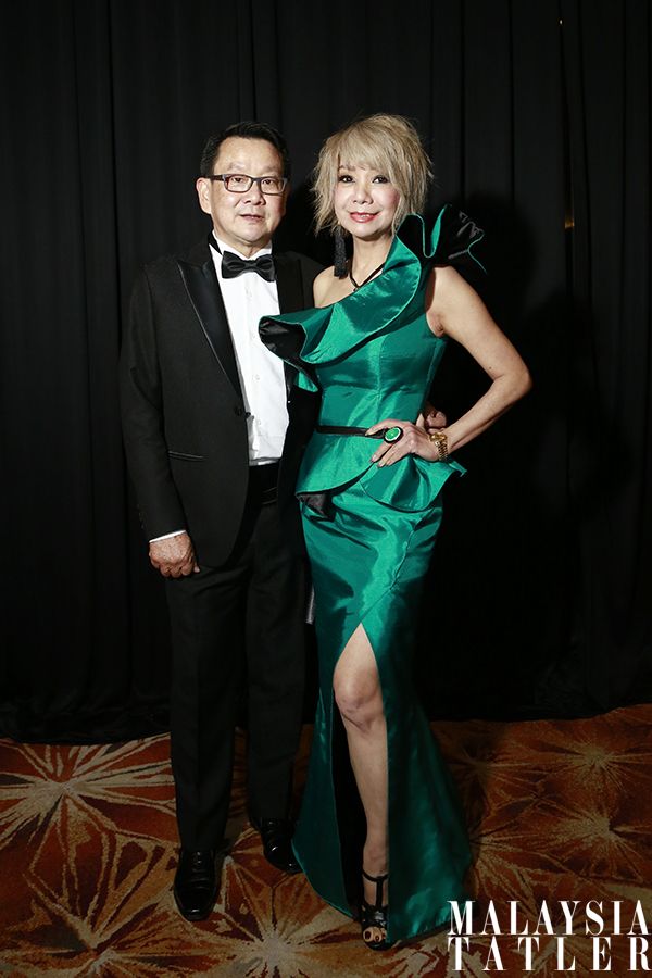 Dato' Richard Teo and Winnie Loo in Keith Kee Couture