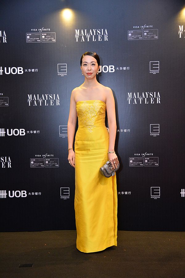 Lim Ai Chiin in Escada Vintage