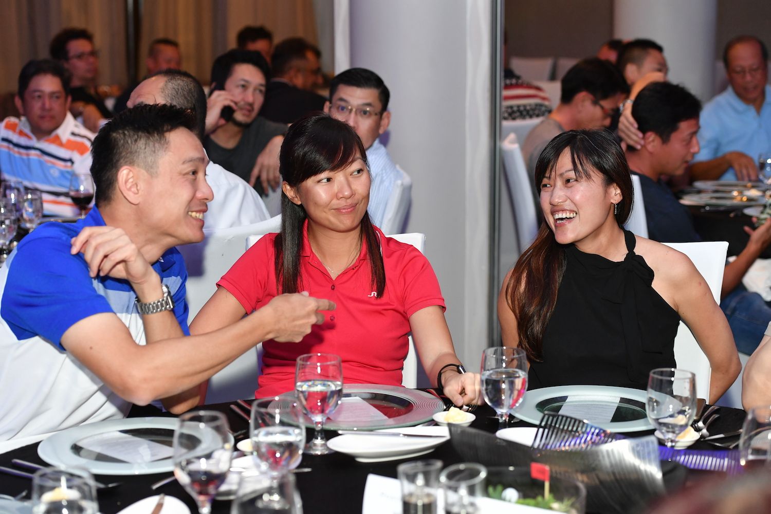 Jackson Goh, Aris Tan, Yvette Lau