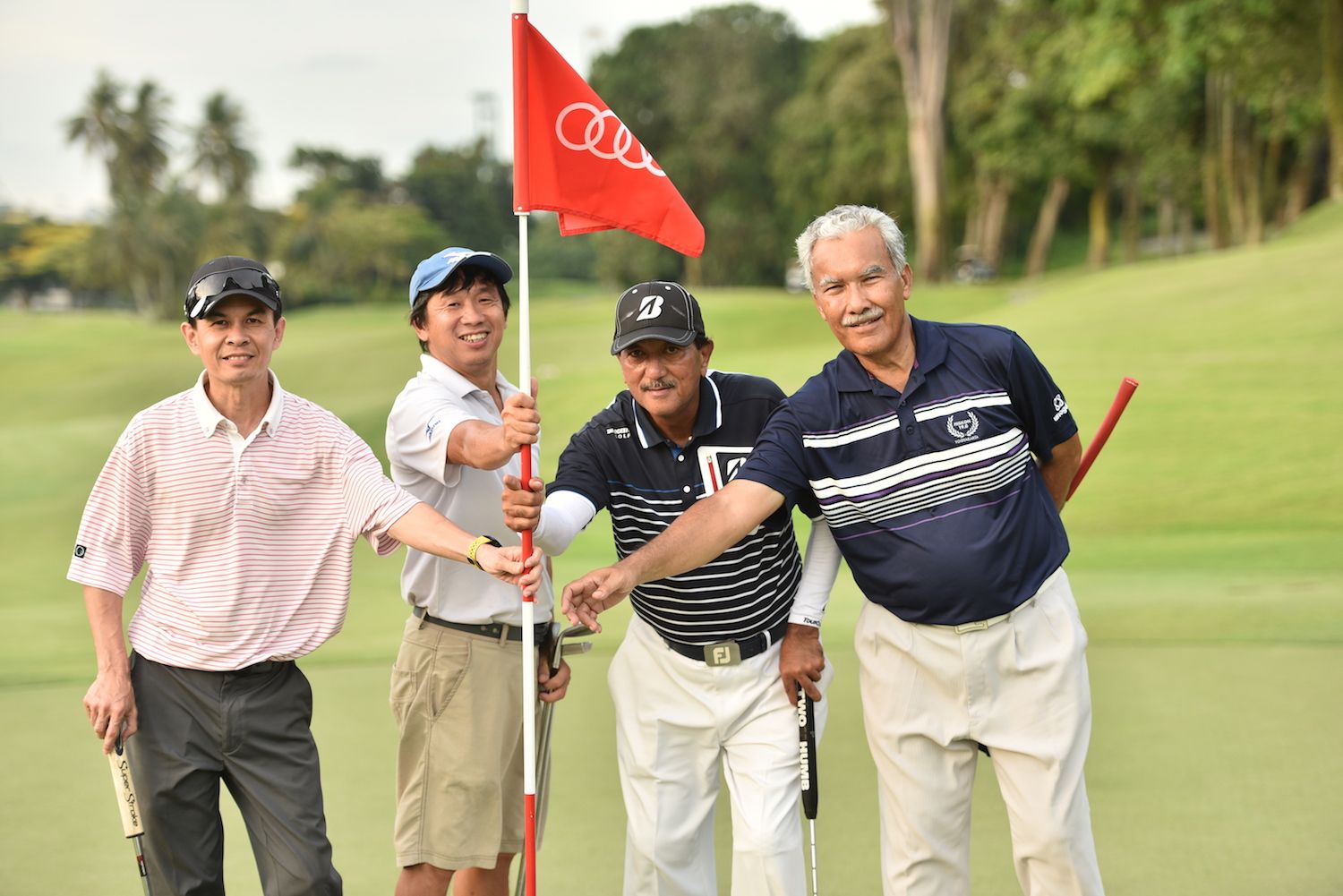 Mike Wong, Quah Siew Huat, Zanial Samat, Abdul Rahim Jaafar