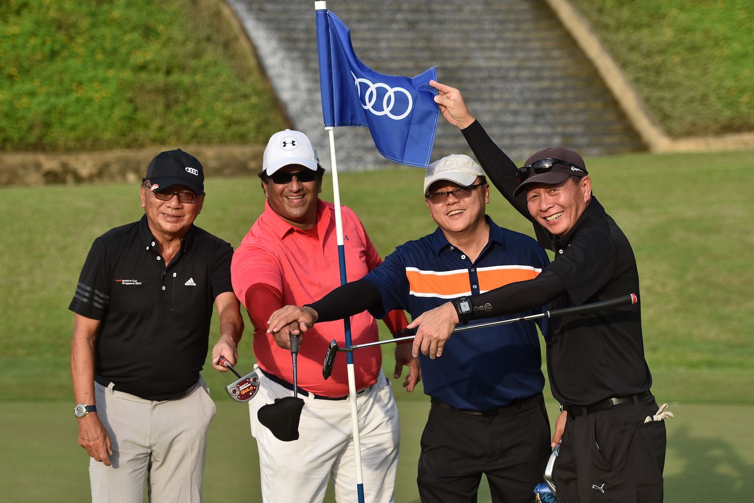 San Mun Lock, Roy Phillips, David Foo, Tan Kian Keow