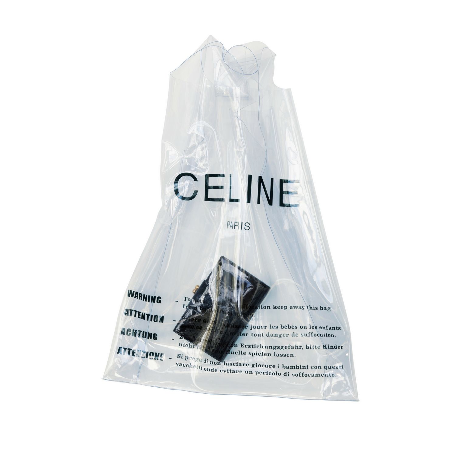 celine vinyl bag