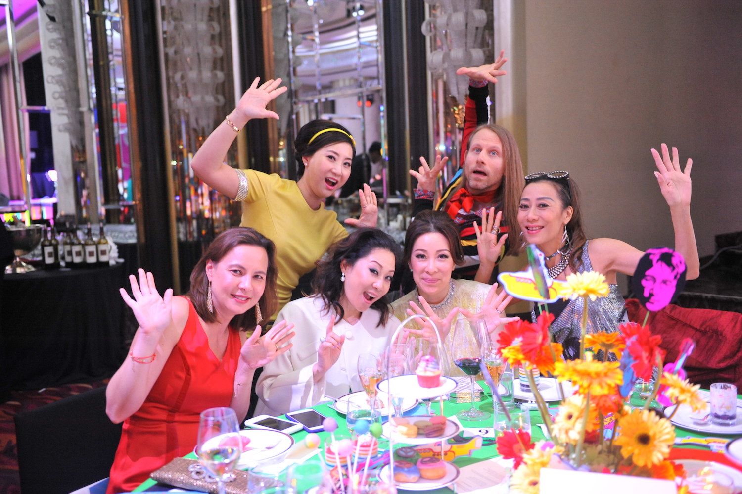 Standing - Lillian Lee-Fong, Johan Stjernholm. Seated - Joanna Hotung, Yuda Chan, Janice Chan-Choy, Flora Zeta Cheong-Leen