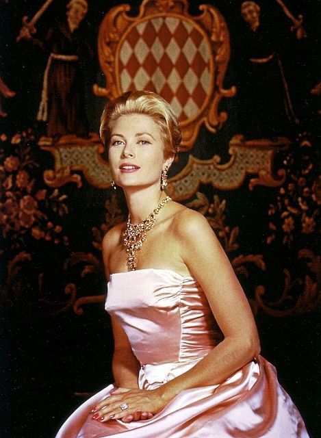 Princess Grace of Monaco poses for an official photo