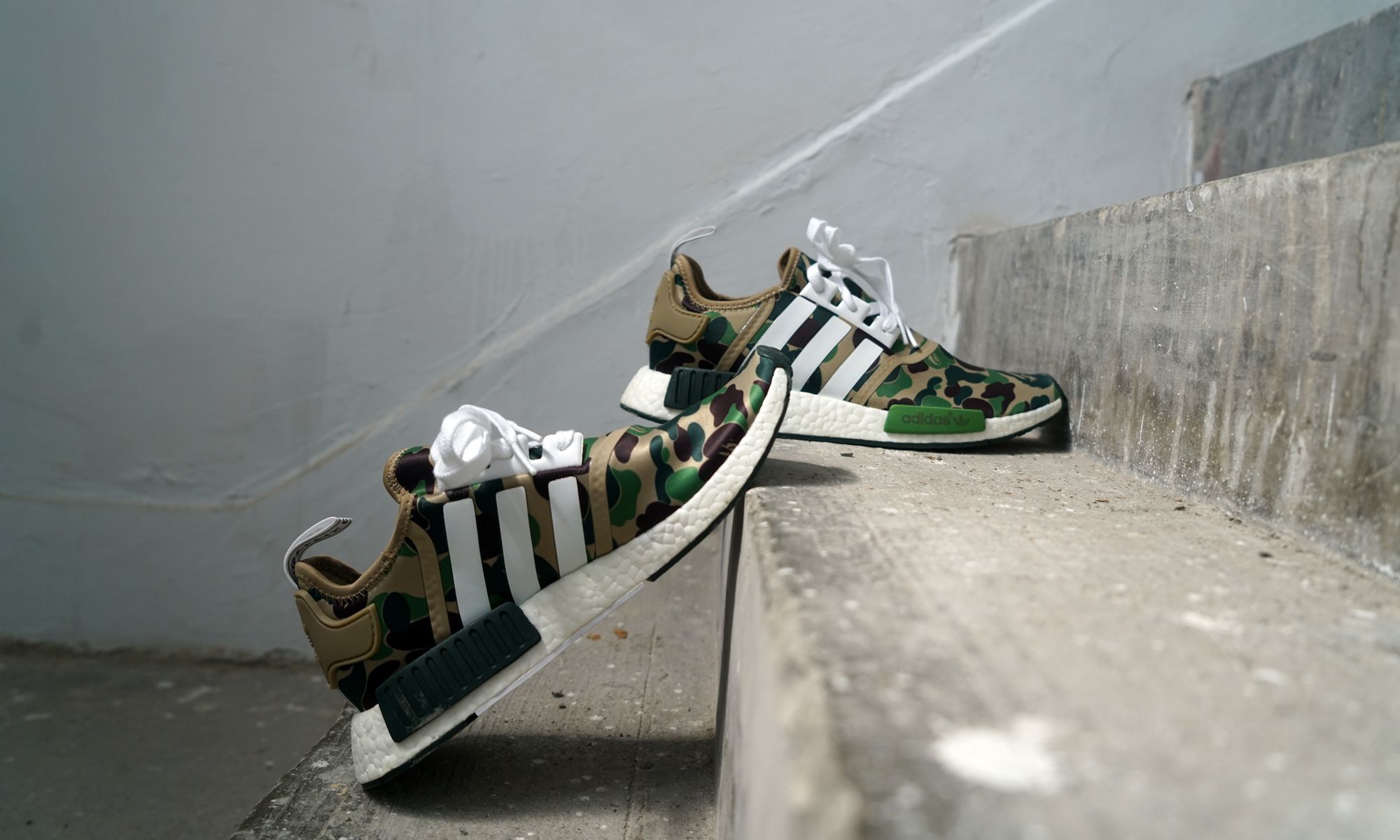 BAPE x adidas NMD R1 Camo