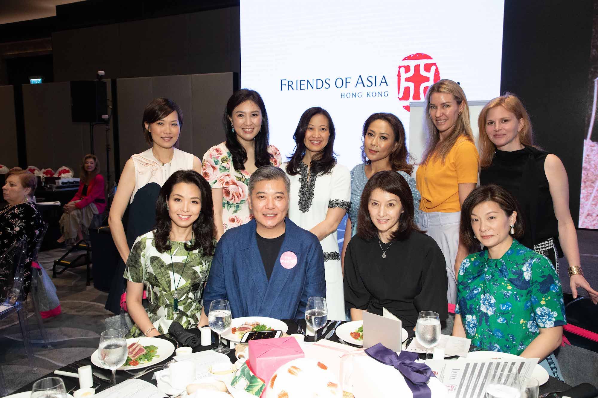 Standing: Tansy Lau-Tom, Leigh Tung-Chou, Daphne King-Yao, Sharie Ross-Tse, Lucy Bond-Marriott, Fiona Kotur Marin. Seated: Anne Wang-Liu, Peter Cheung, Joanne Cheuk-Cheng, Belinda Wong-Peng