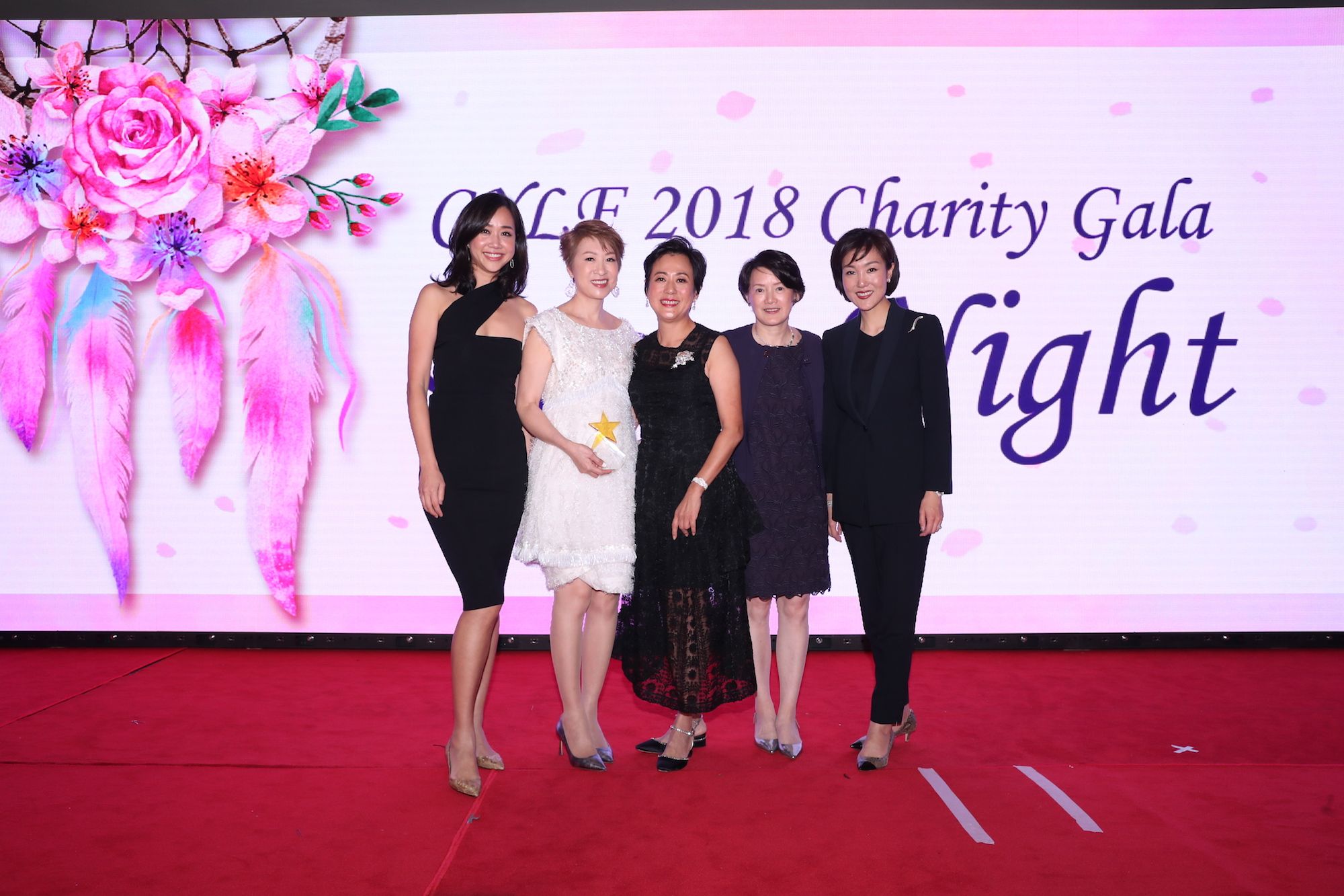 Angie Ting, Michelle Ma-Chan, Yvette Ho, Sheilah Chatjaval, Jane Chao-Lee