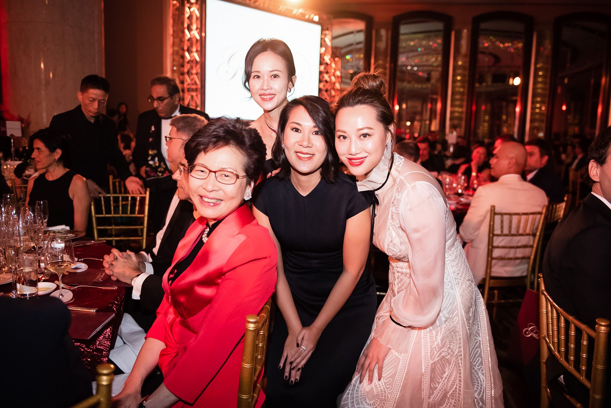 Carrie Lam, Jacqueline Chow, Charmaine Ho, Josephine Chiu