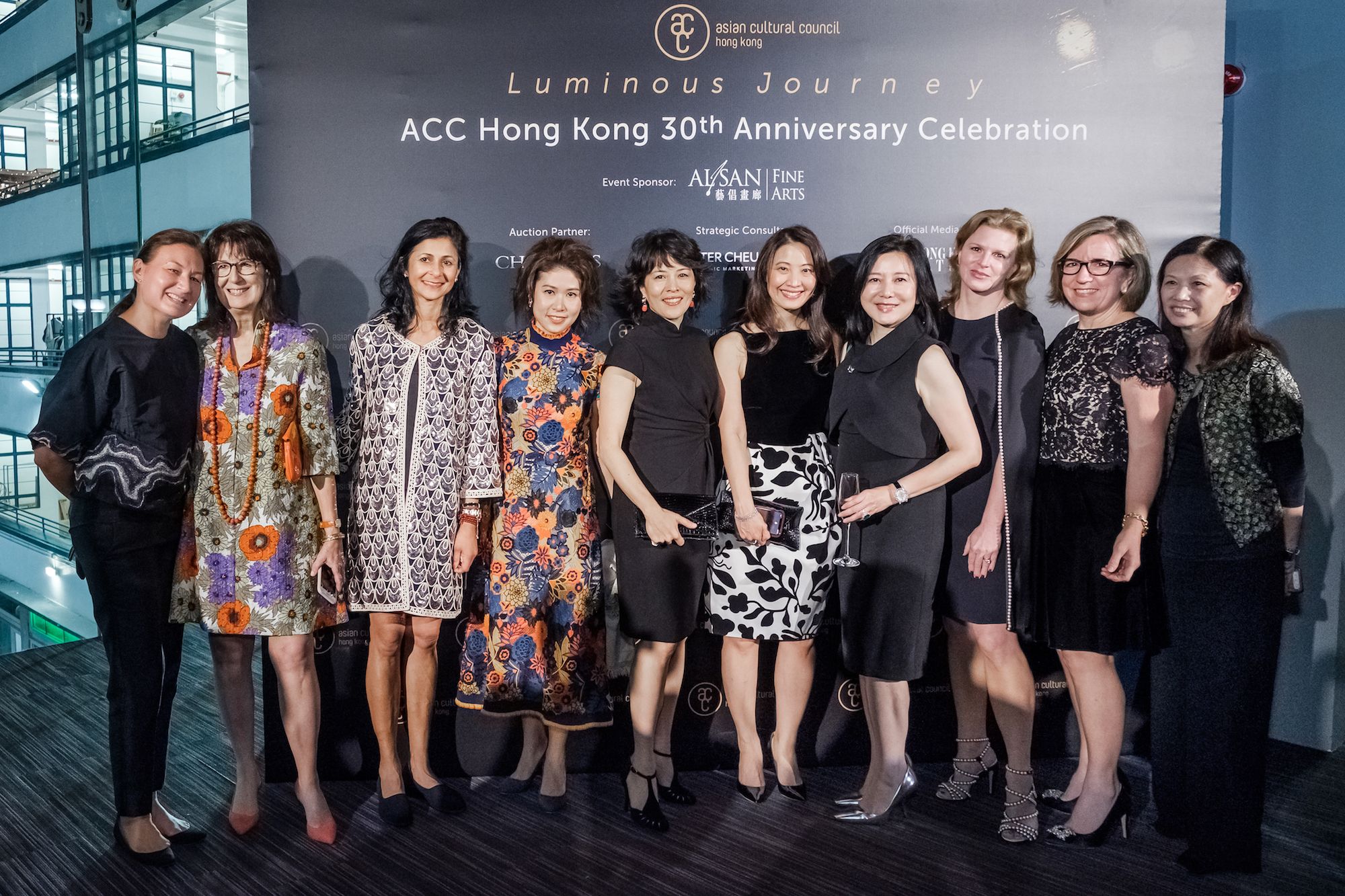 Angelina Lee, Janet Nathanail, Tasha Lalvani, Sheryl Lee, Marissa Fung-Shaw, Daphne King-Yao, Cherry Tang, Fiona Kotur Marin, Anne Witt