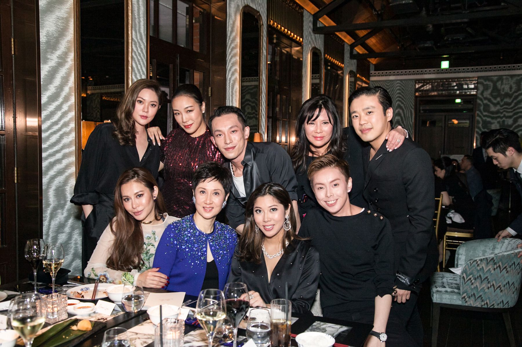 Standing - René Chu, Feiping Chang, Harris Chan, Yvette Yung, Jonathan Cheung. Seated - Eleanor Lam, Michelle Ong, Amanda Cheung, Tiffany Chan