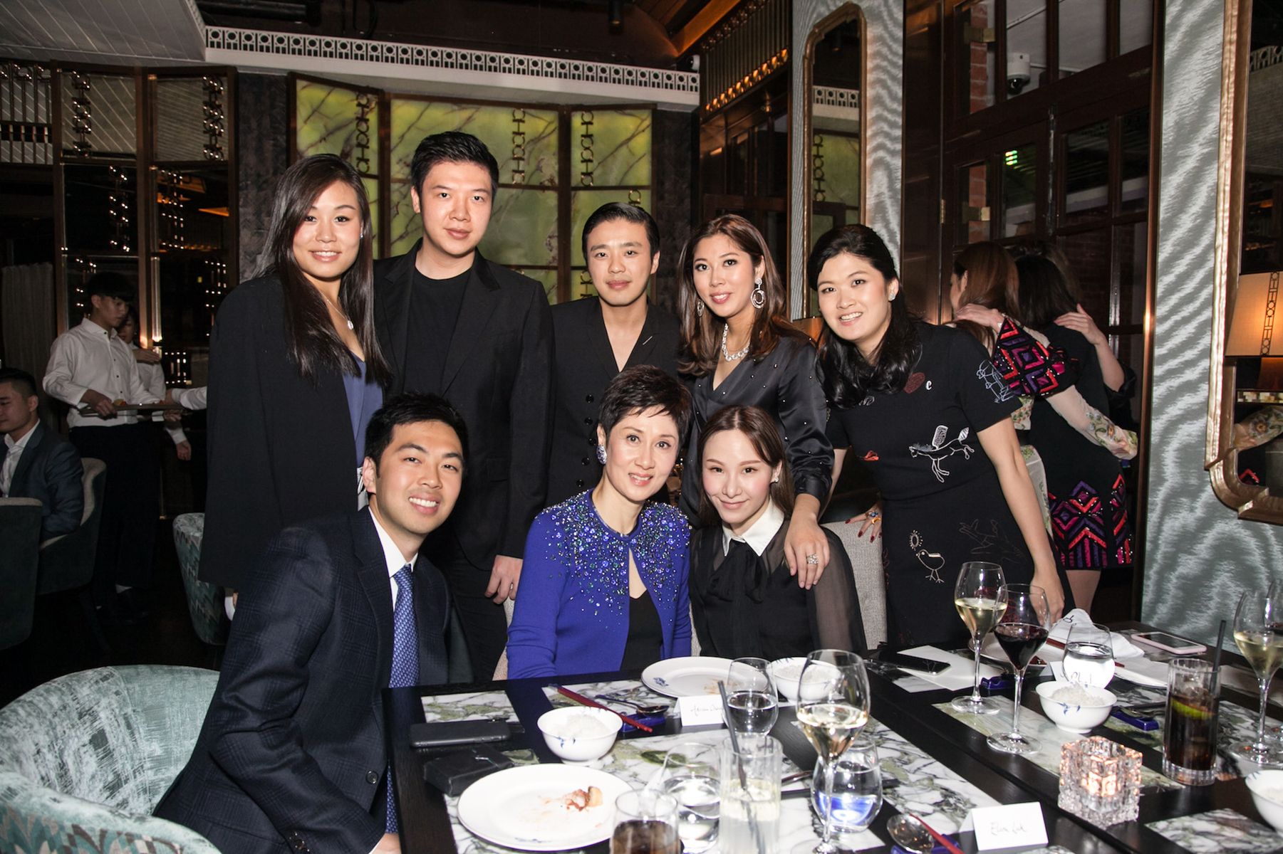 Standing - Sarah Ann Fung, Elson Luk, Jonathan Cheung, Amanda Cheung, Jennifer Cheung. Seated - Adrian Cheung, Michelle Ong, Stephnie Shek