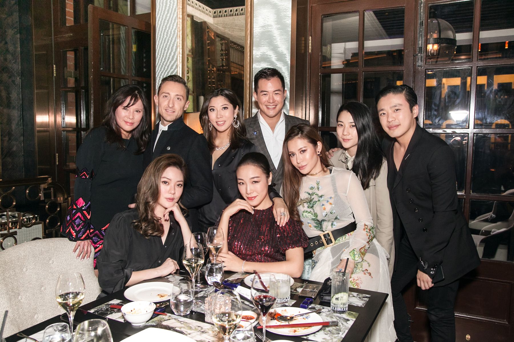 Standing - Yvette Yung, Julien-Loïc Garin, Amanda Cheung, Nero Ip, Eleanor Lam, Vincy Yeung, Jonathan Cheung. Seated - René Chu, Feiping Chang