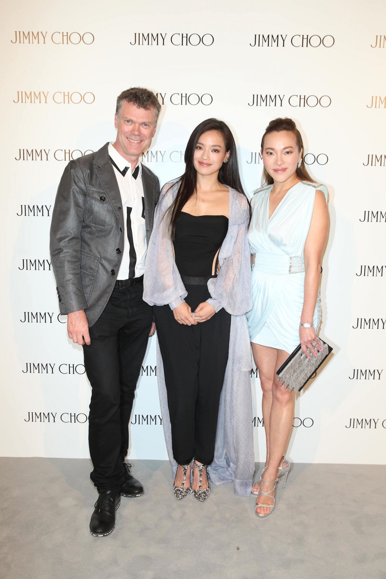Pierre Denis, Shu Qi and Elaine Yin