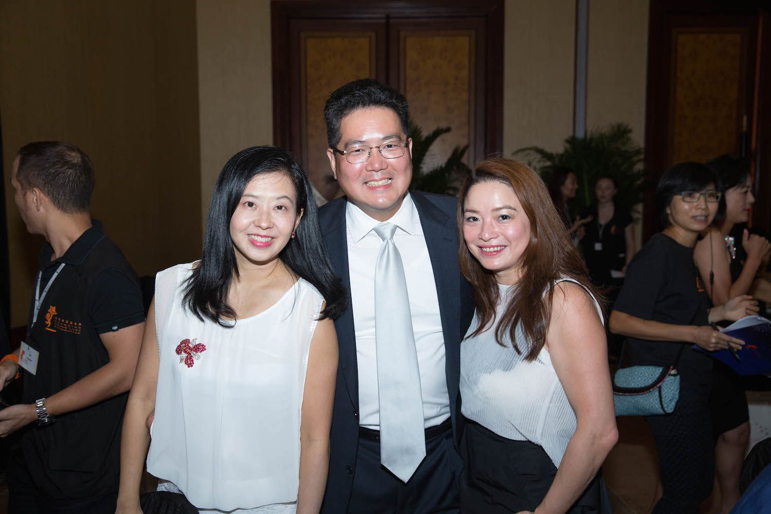 Rina and Ronald Tham and Ava Kwong