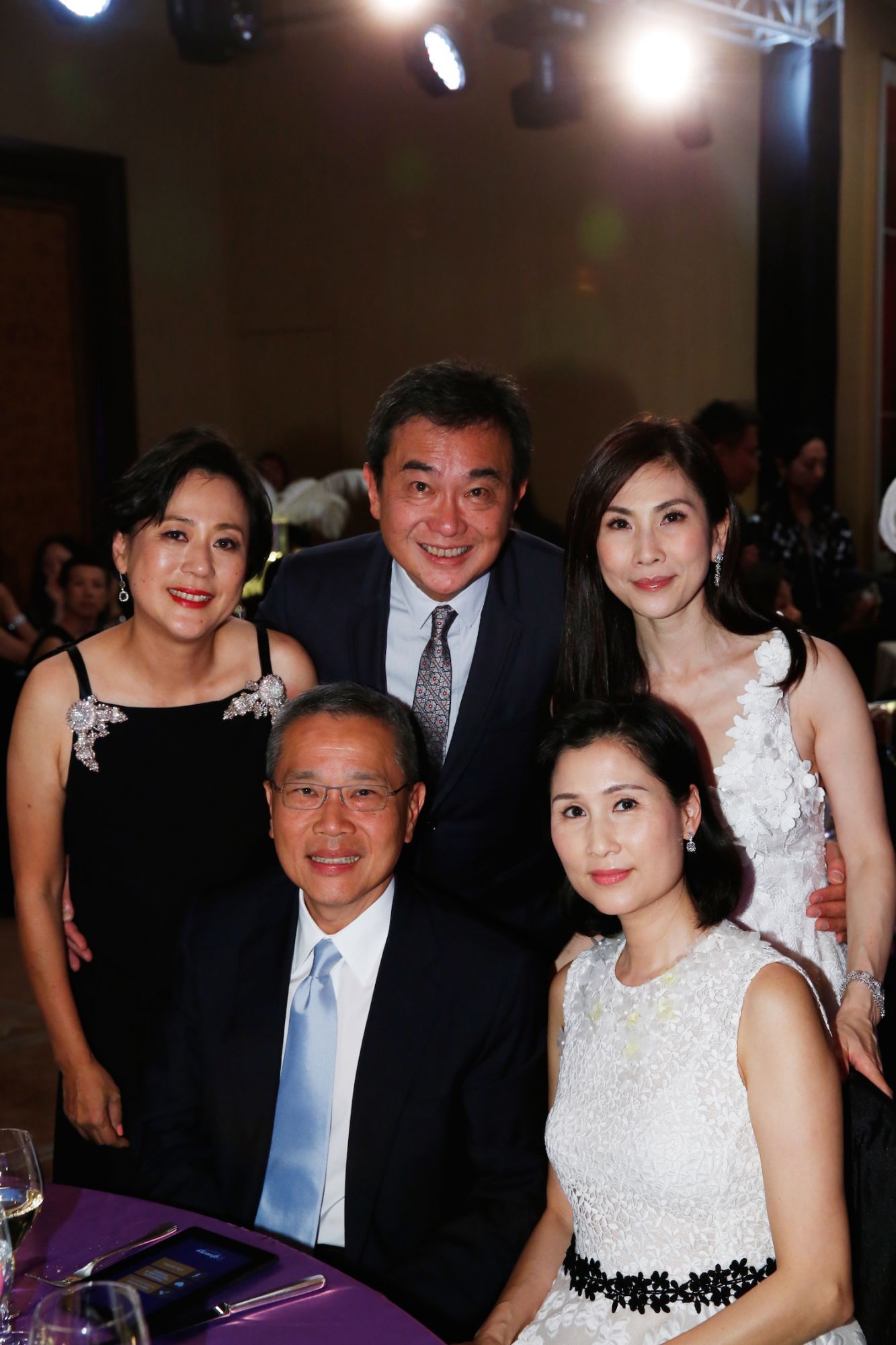 Yvette Ho. Sherman and Ming Tang and Edward and Louisa Cheng