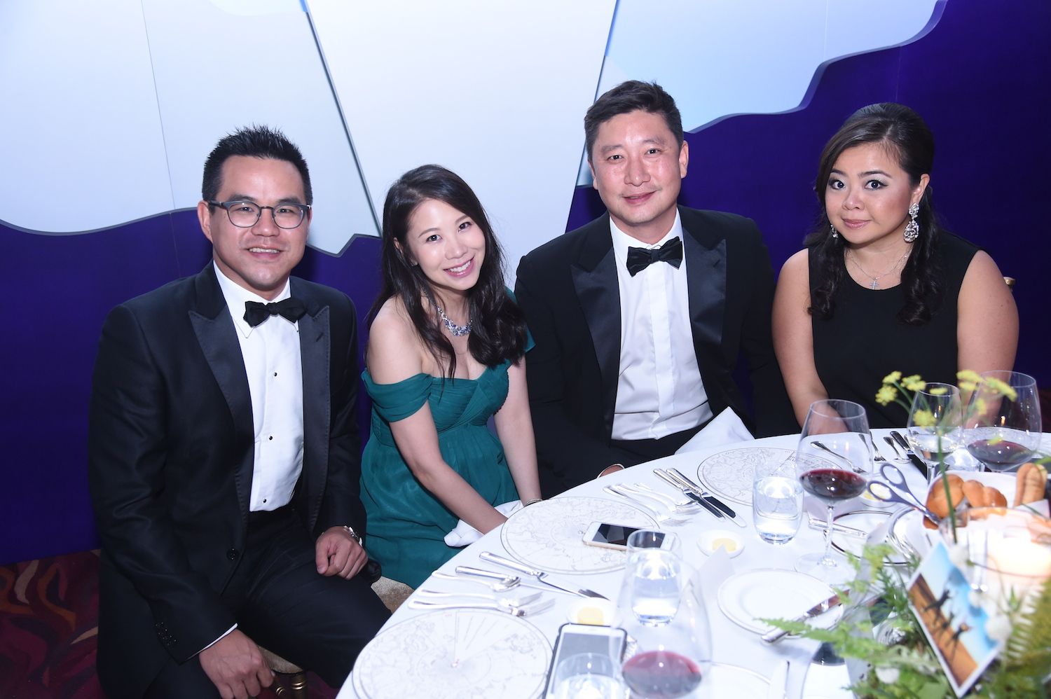 Jason Lee, Maya Lin, Alex Pei and Vena Cheng