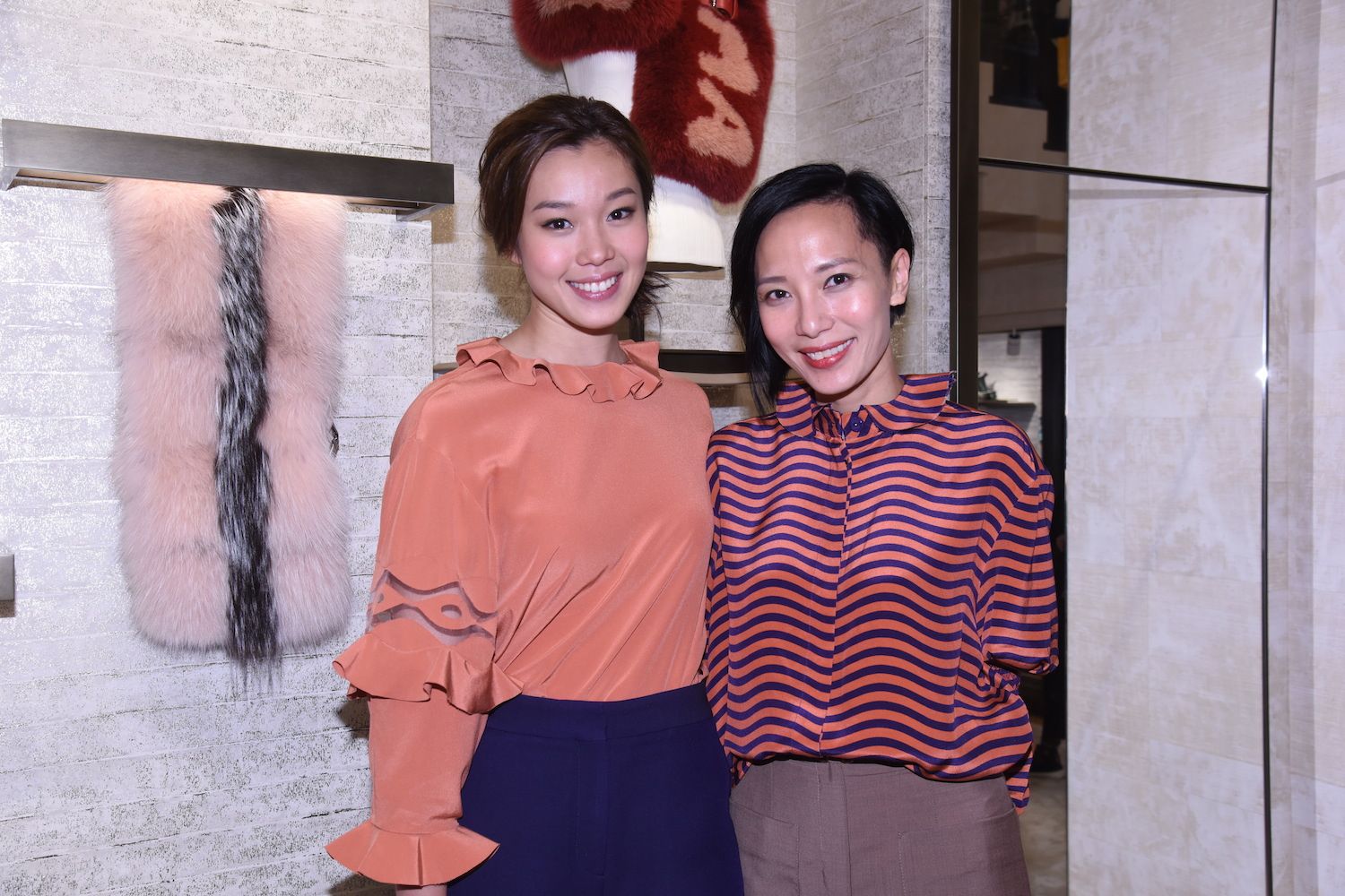 Stephanie Au and Jaime Ku