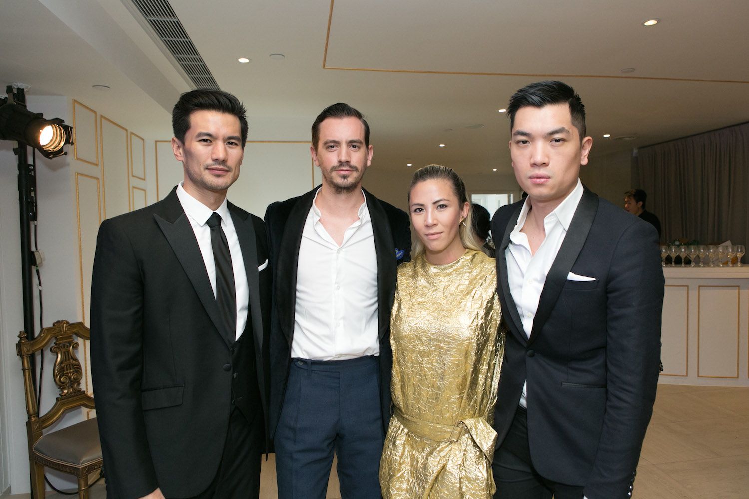 Mac Puckett, Christopher and Victoria Owen and Justin Ng
