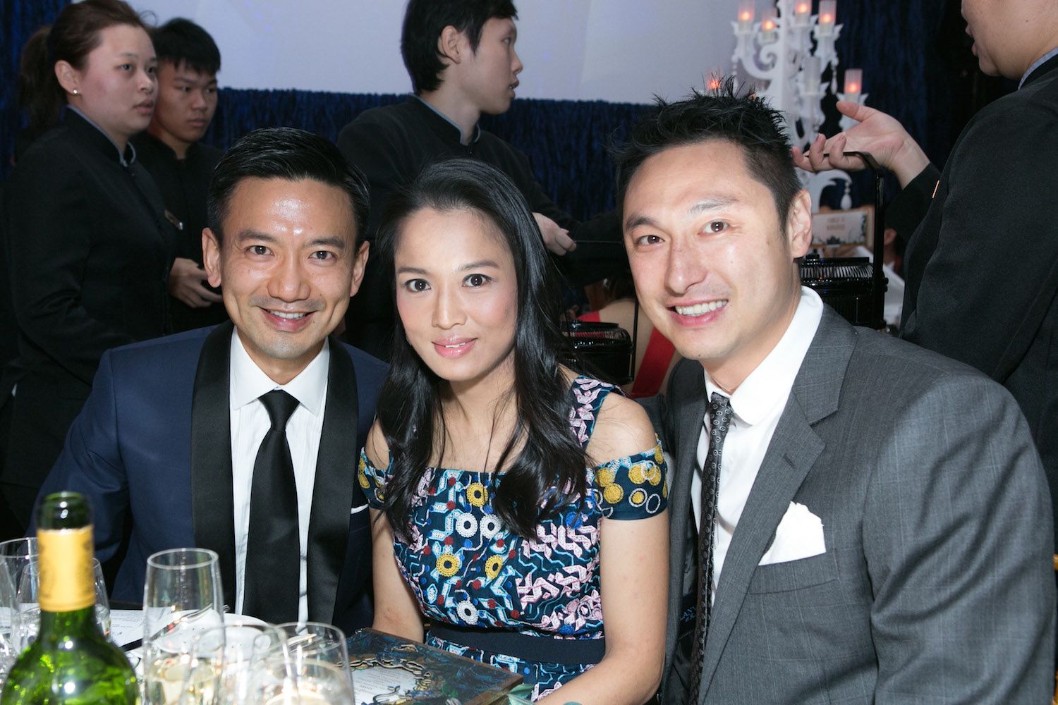 Ronald and Reggie Kwok and Alan Chan