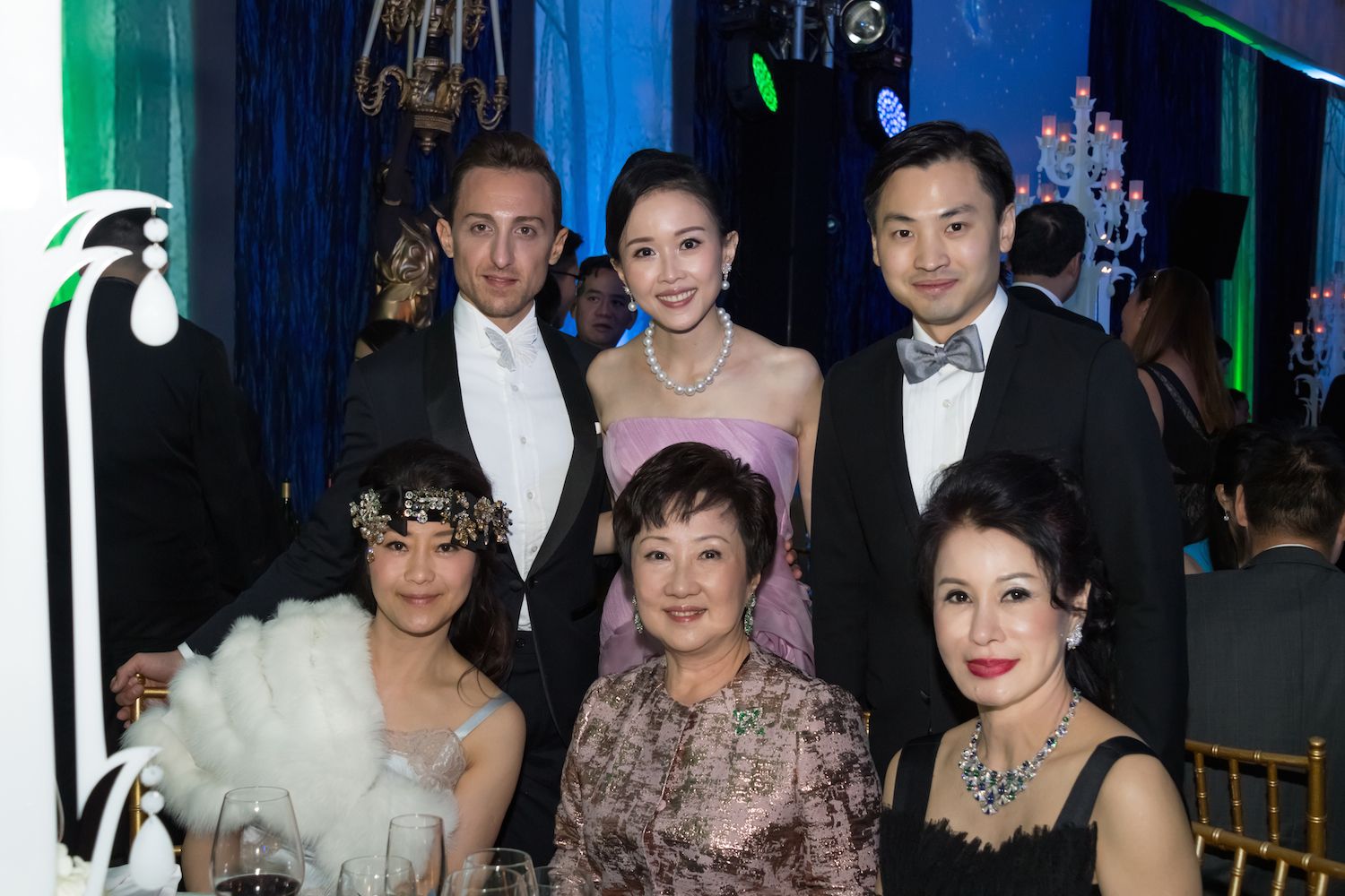 Julien-Loïc Garin, Jacqueline Chow, Honus Tandijono, Cecilia Cheung, Patricia Chow and Michiko Tandijono