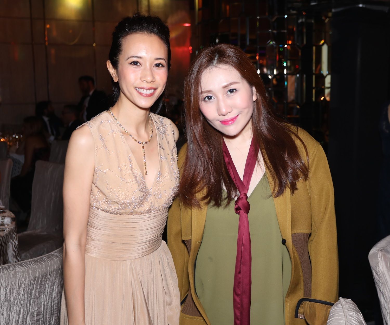 Karen Mok and Sabrina Ho