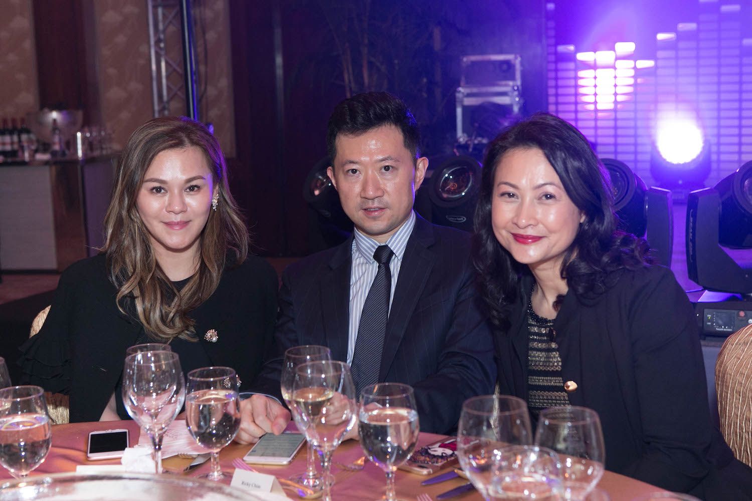 Clara and Ricky Chim and Anais Barclay