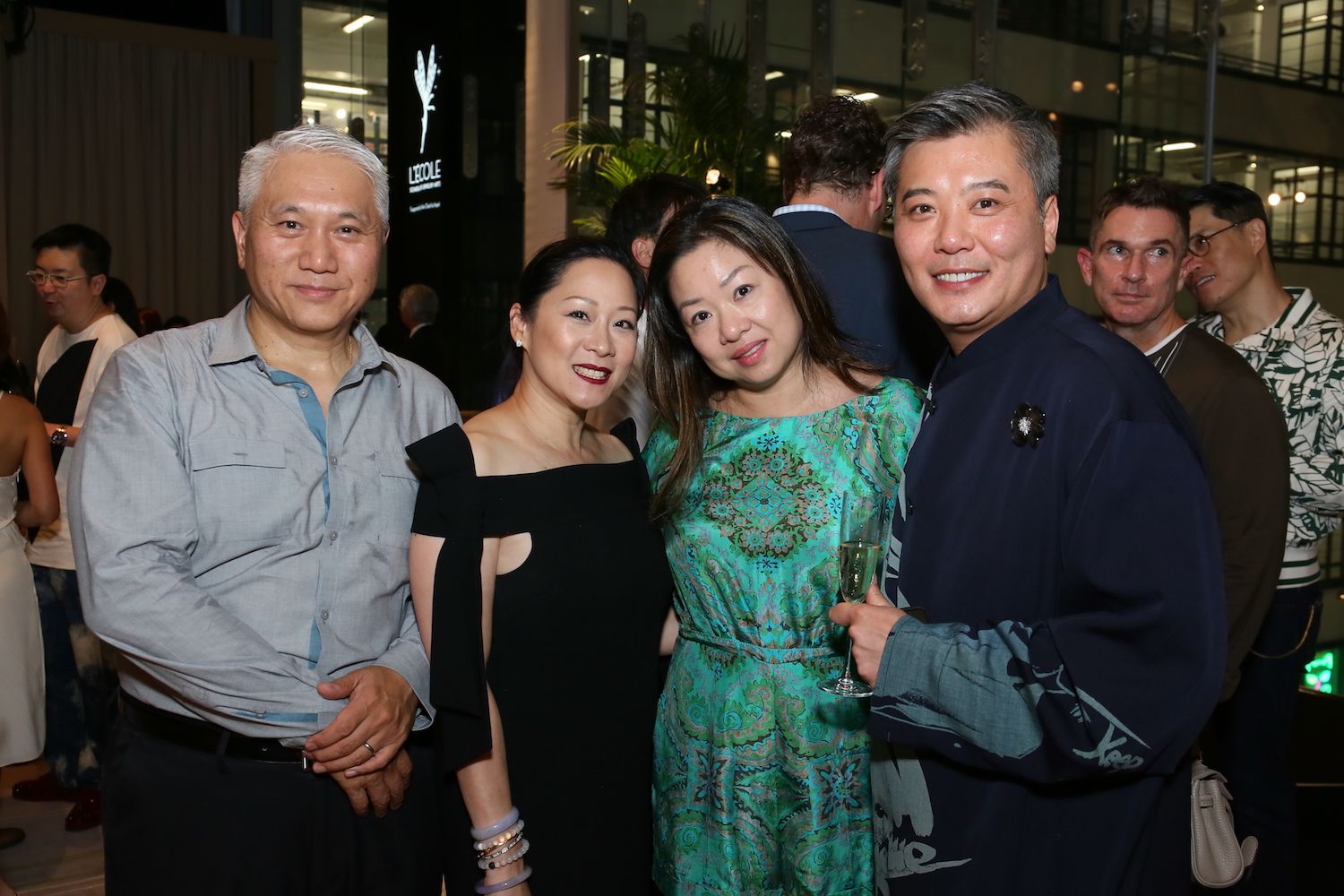 Johnny and Yuda Chan, Candice Suen-Sieber and Peter Cheung