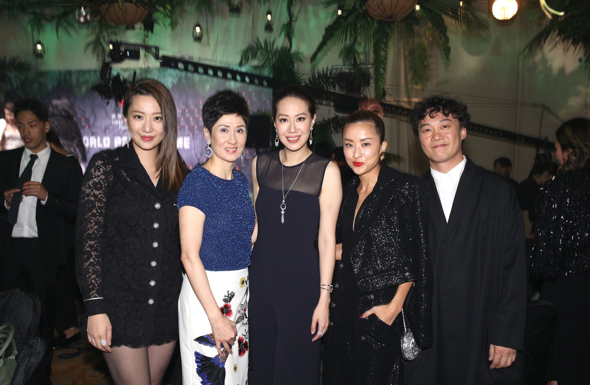Irene Wang, Michelle Ong-Cheung, Cissy Wang, Hilary Tsui, Eason Chan