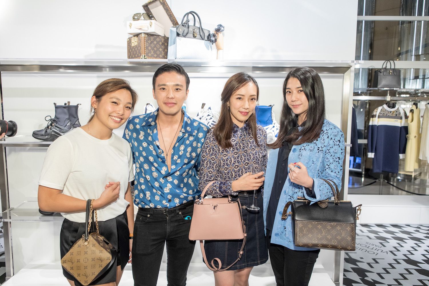Jenny Lam, Jonathan Cheung, Christine Fok, Vincy Yeung