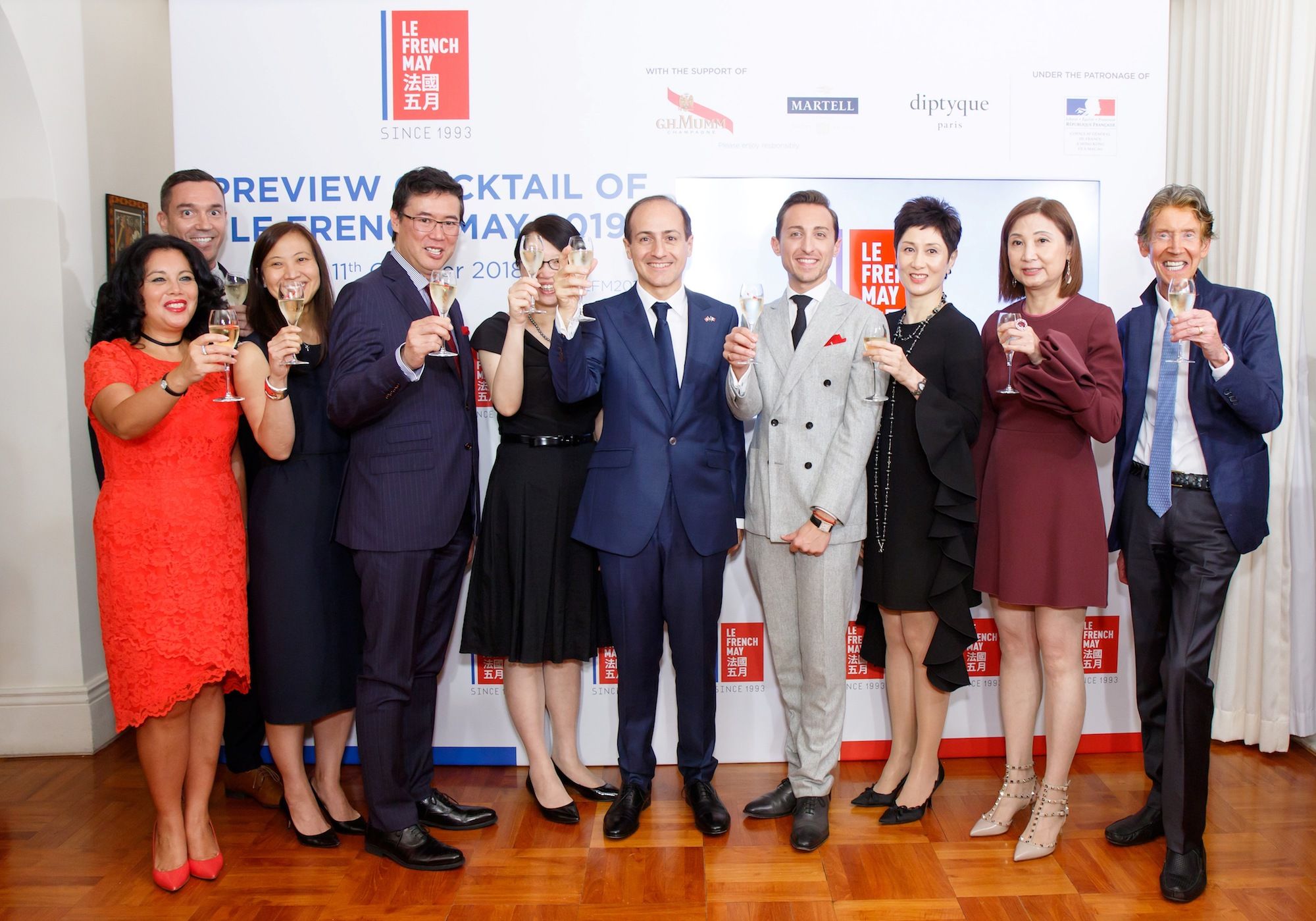 Paule Ignatio, Benoit Etienne, Daphne King-Yao, Andrew Yuen, Angelina Cheung, Alexandre Giorgini, Julien-Loïc Garin, Michelle Ong-Cheung, Catherine Kwai, Kevin Thompson