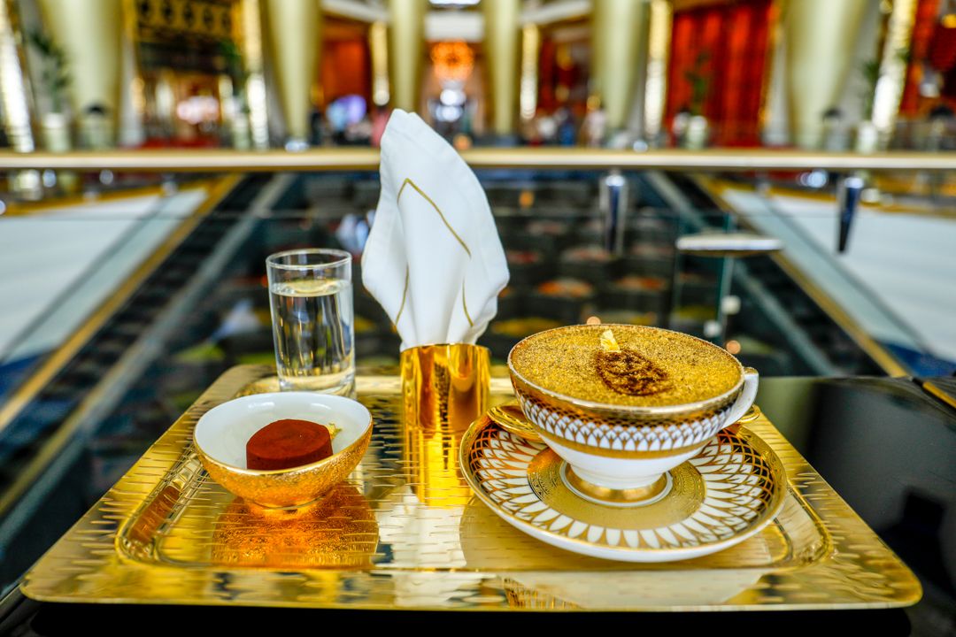 24K Gold Cappuccinos Are Now Available In Dubai