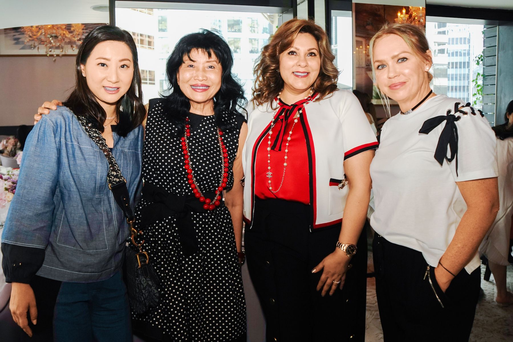 Lillian Lee-Fong, Alice Chiu, Rina Wadhwani, Alix Fownes