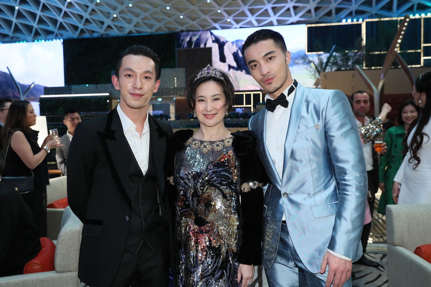 Harris Chan, Pansy Ho, Edison Fan