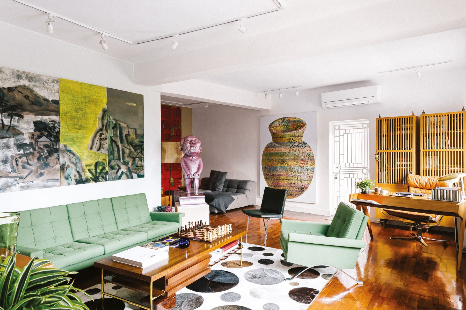 Inside The Curated Mid-Levels Home Of Gallerists Calvin Hui And Mark Peaker