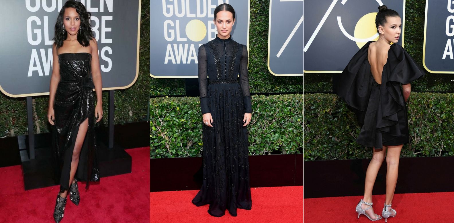 Blackout: 15 Best Dressed From The Golden Globes 2018