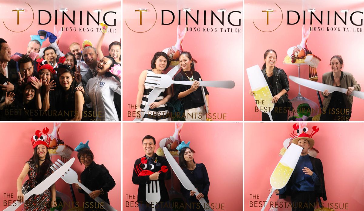 Your Best Shots From The #TDiningHK2018 Photobooth