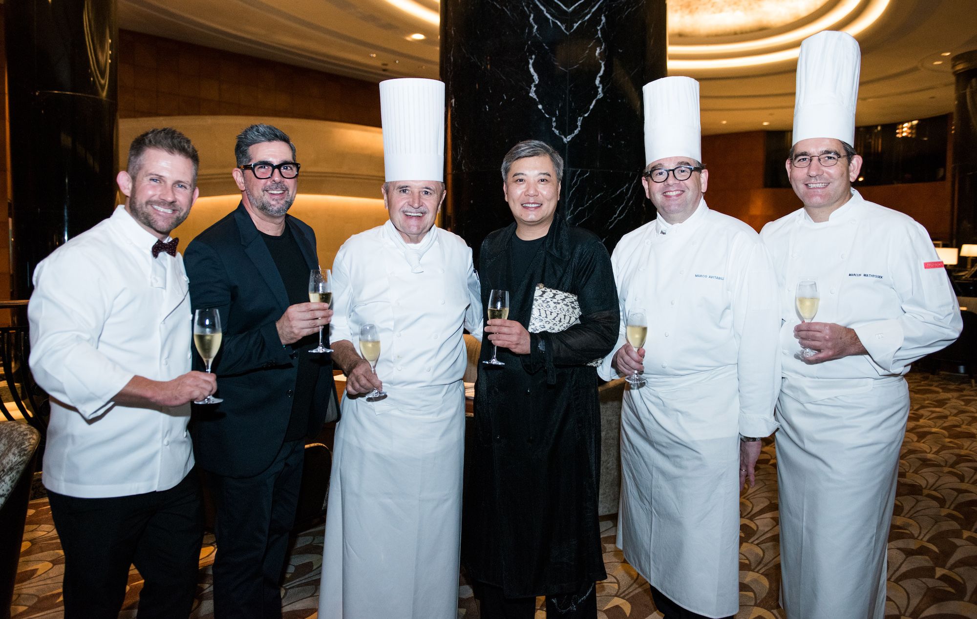 Gerhard Passrugger, Francisco Anton-Serrano, Josef Budde, Peter Cheung, Marco Avitabile and Marcus Mathyssek