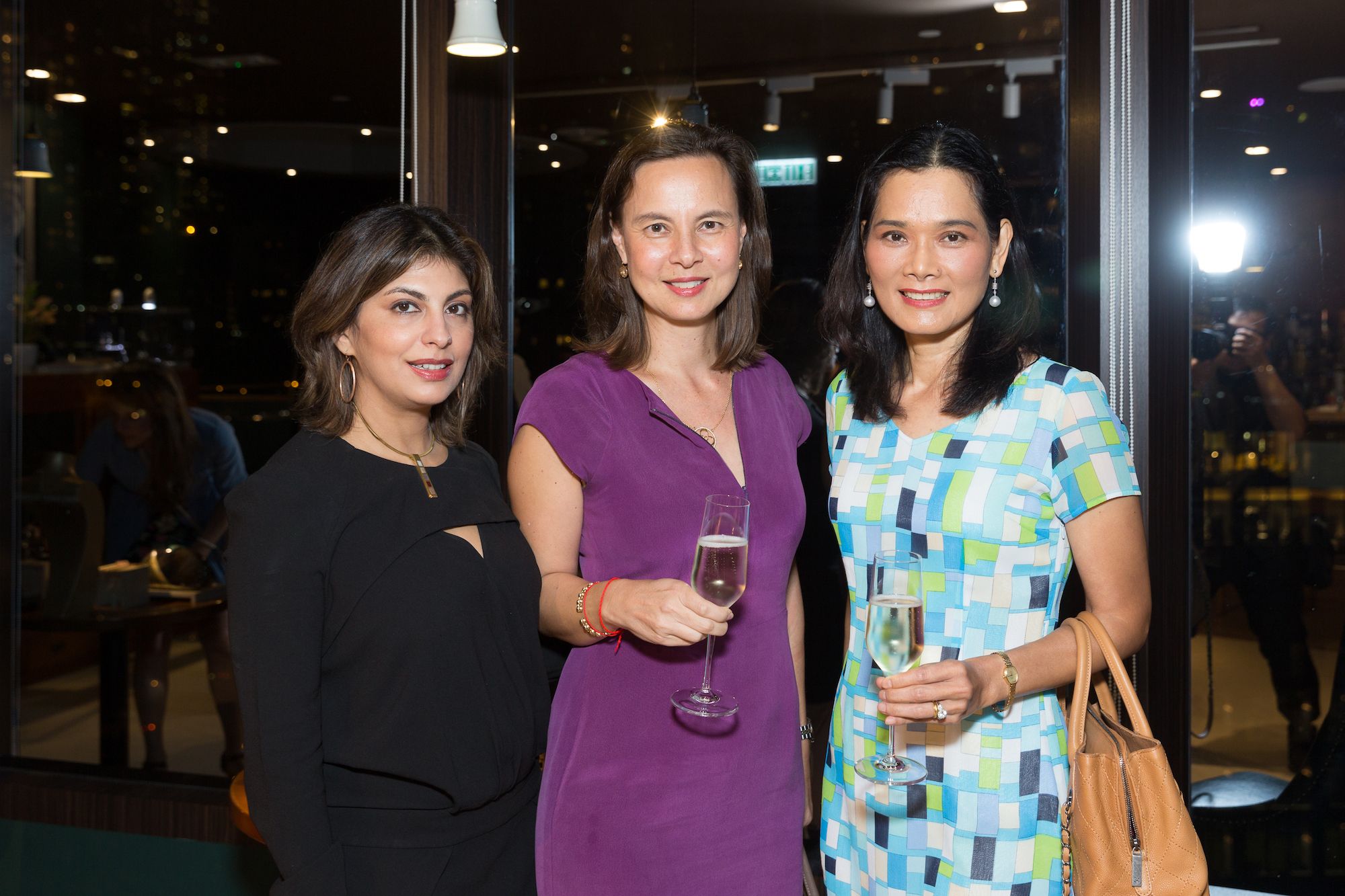 Reyna Harilela, Joanna Hotung, Joy Slosar