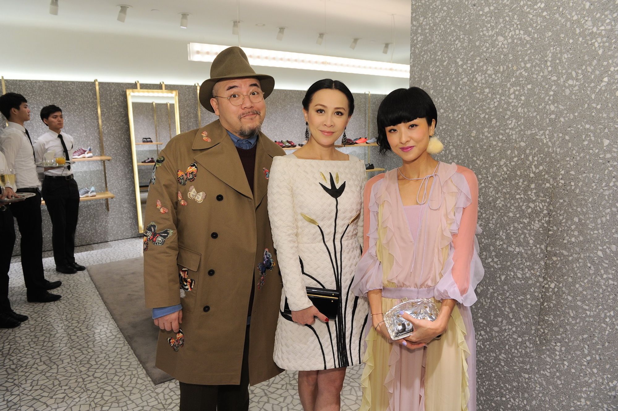 Wyman Wong, Carina Lau and Hilary Tsui