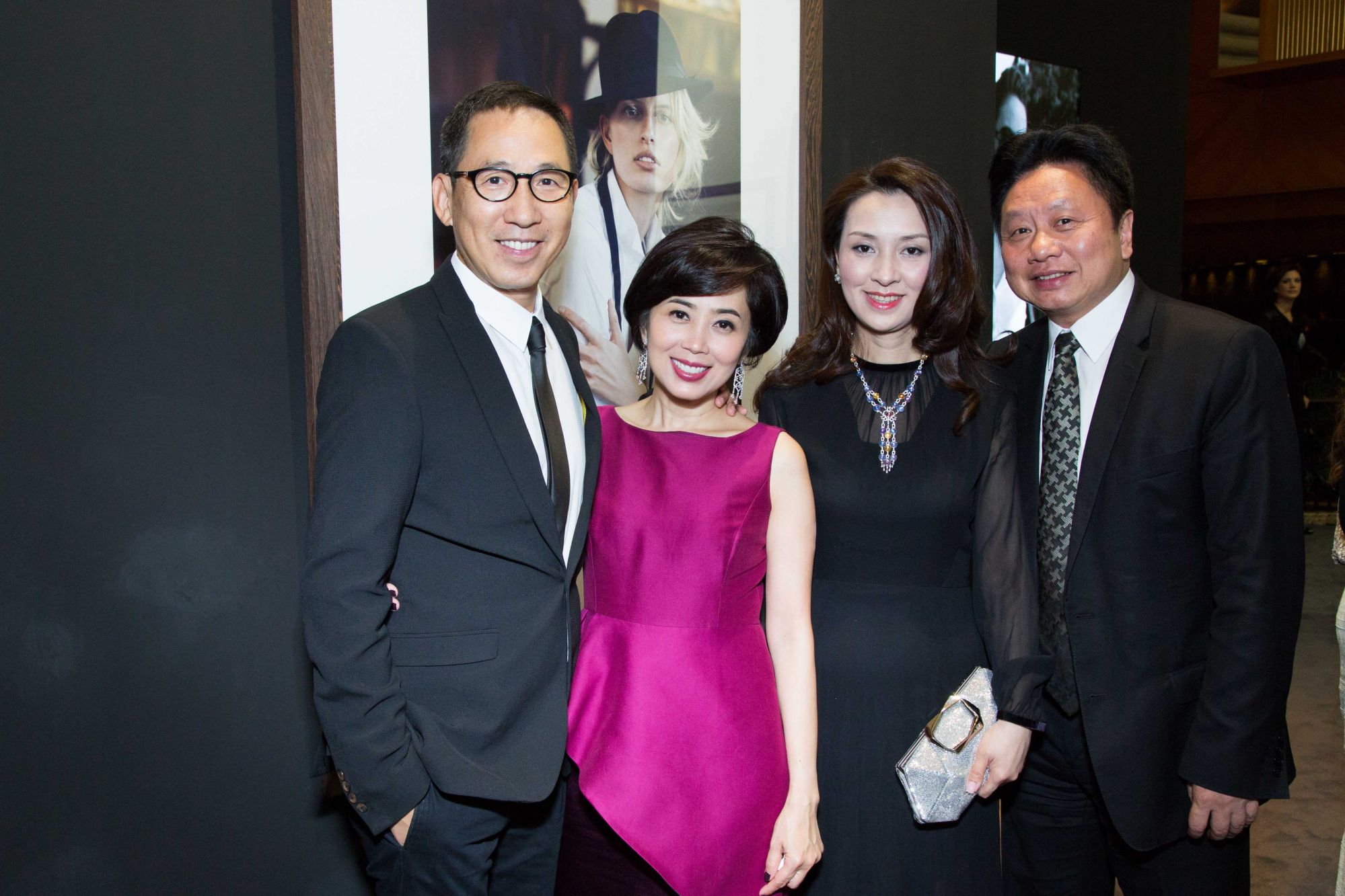 Alfred and Cindy Cheung and Emily and Jimmy Tang